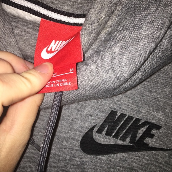 Nike sweatshirt gray and black - Picture 3 of 4